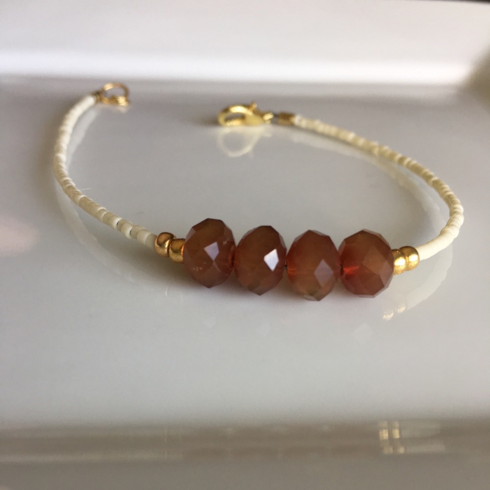 Rondelle Crystal Bracelet